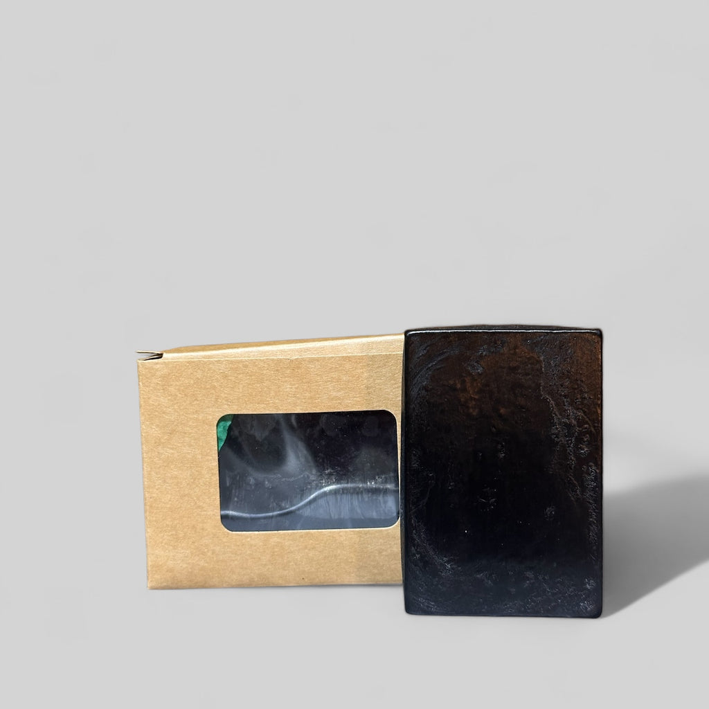 Charcoal soap